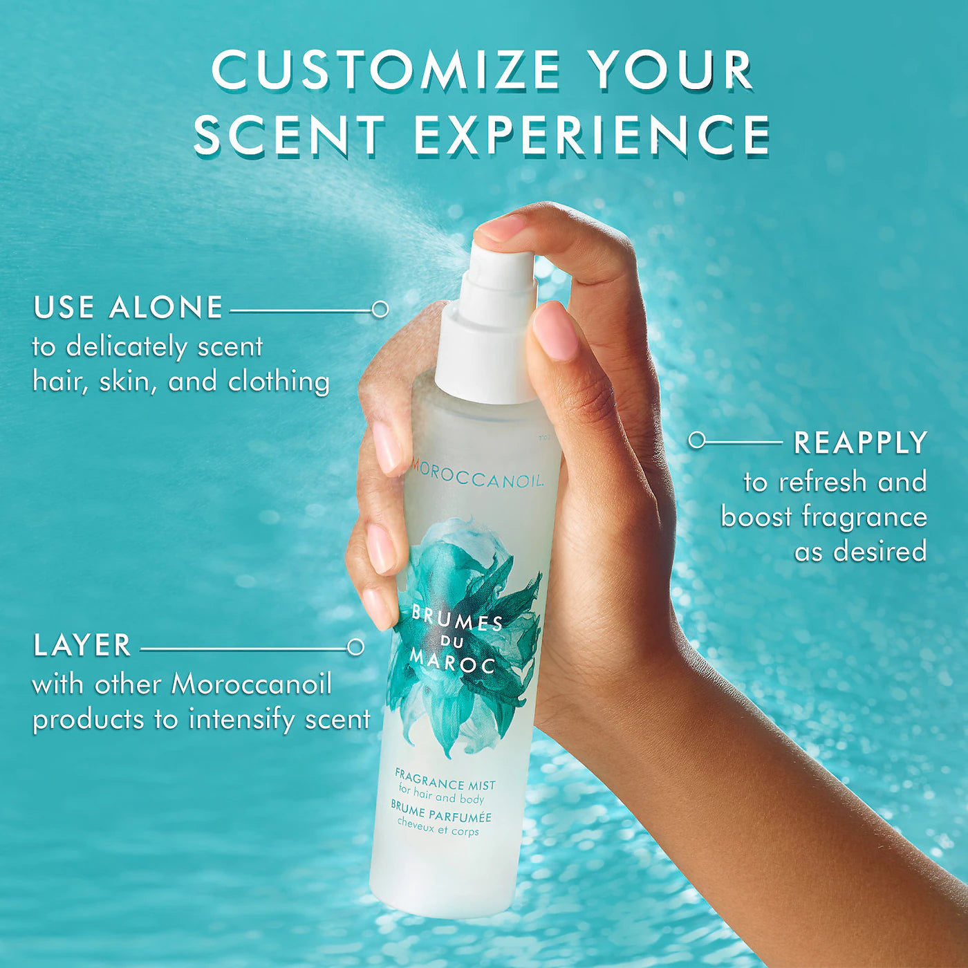 Moroccanoil  Fragrance Originale Hair & Body Fragrance Mist - Travel size